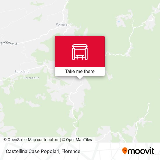 Castellina Case Popolari map