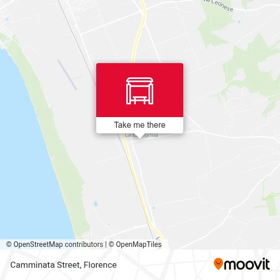 Camminata Street map