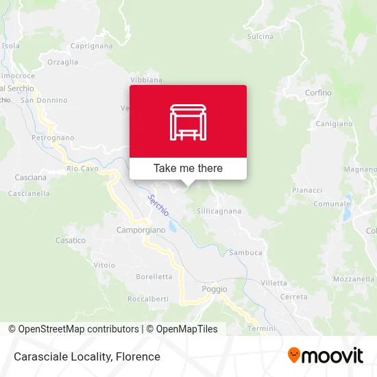 Carasciale Locality map