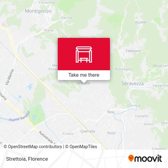Strettoia map