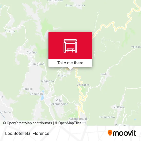 Loc.Botelleta map