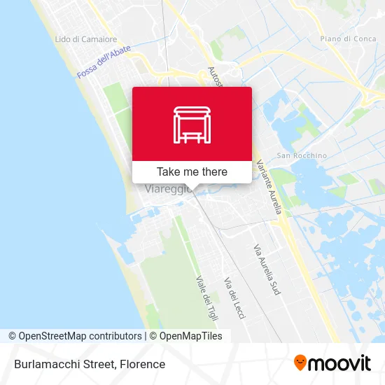 Burlamacchi Street map