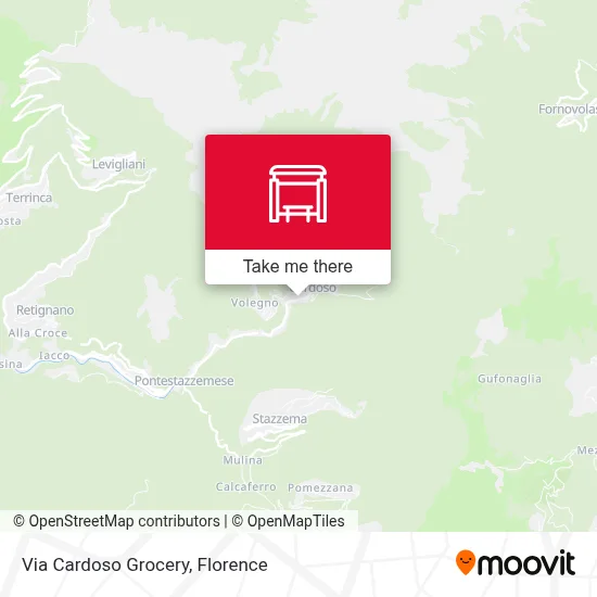 Via Cardoso Grocery map