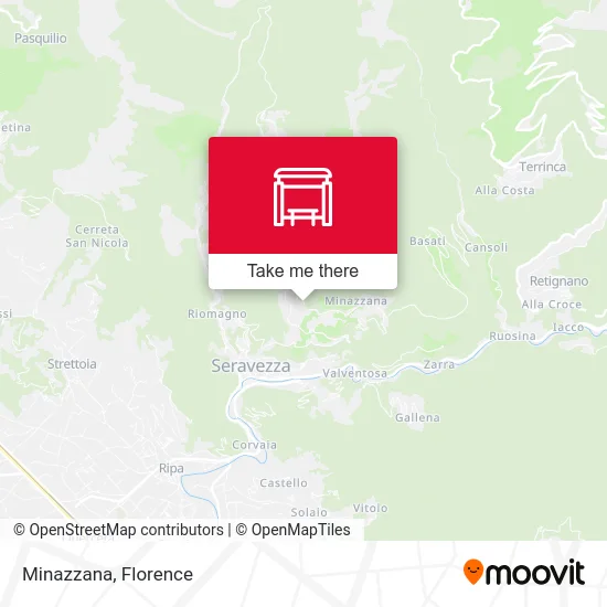 Minazzana map