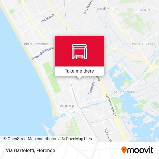 Bartoletti Street map