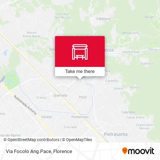 Via Focolo Ang.Pace map
