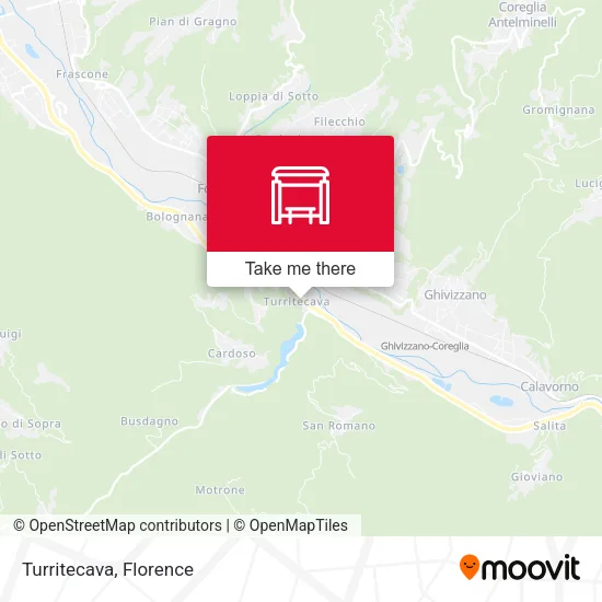 Turritecava map