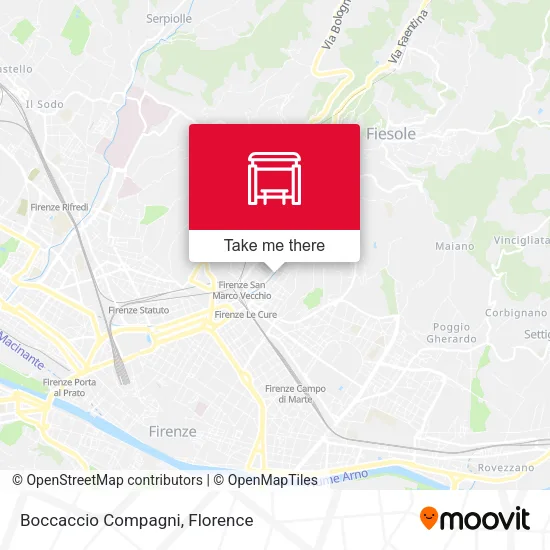 Boccaccio Compagni map