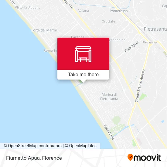 Fiumetto Apua map