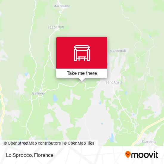 Lo Sprocco map