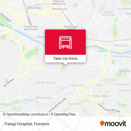 Palagi Hospital map