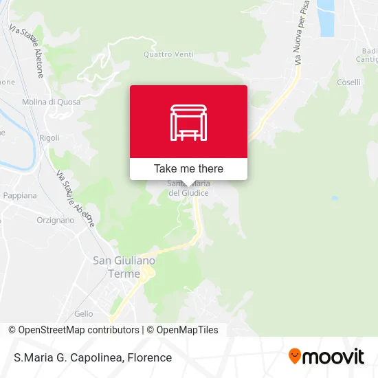 Santa Maria G. Terminal map