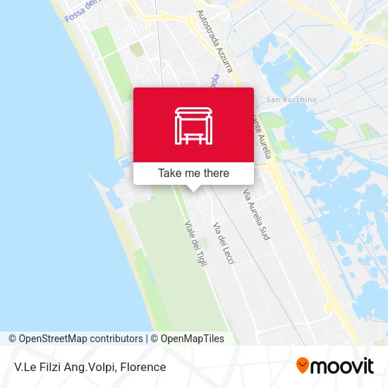 V.Le Filzi Ang.Volpi map