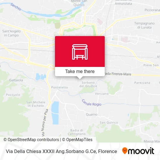 Church Street XXXII Corner Sorbano map