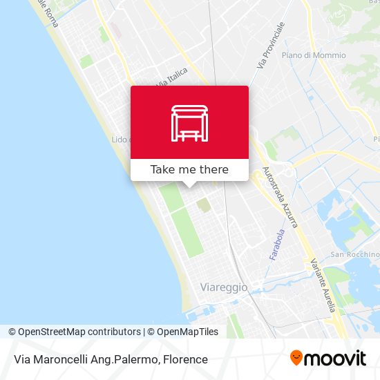 Via Maroncelli Ang.Palermo map