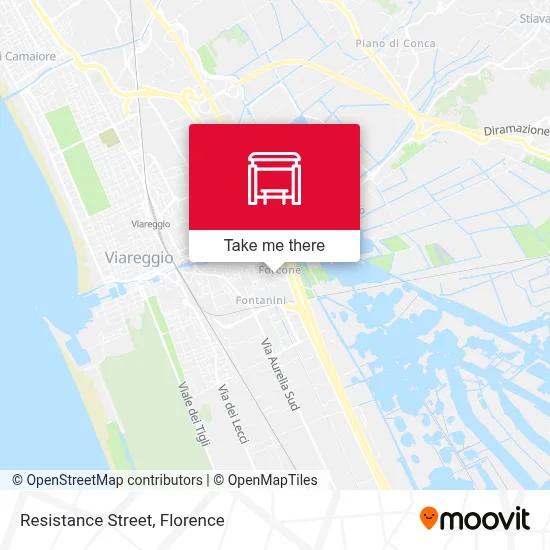 Resistance Street map