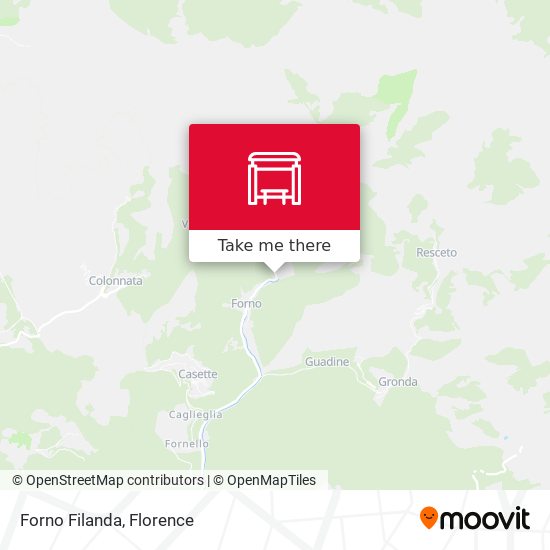 Forno Filanda map