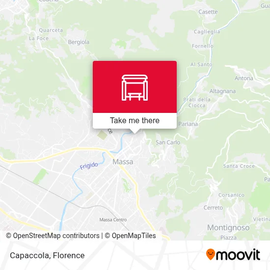 Capaccola map
