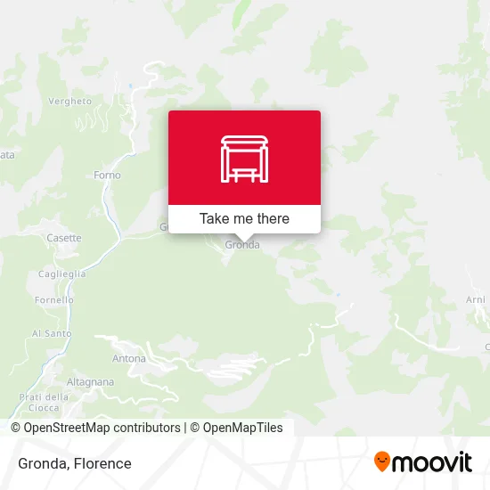 Gronda map