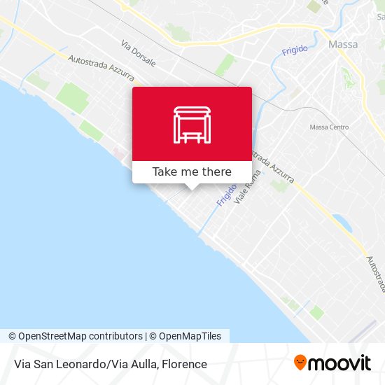 Via San Leonardo/Via Aulla map