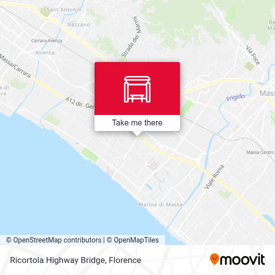 Ricortola Highway Bridge map
