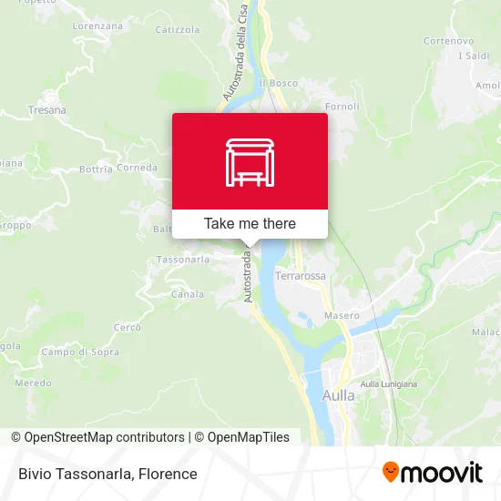 Bivio Tassonarla map