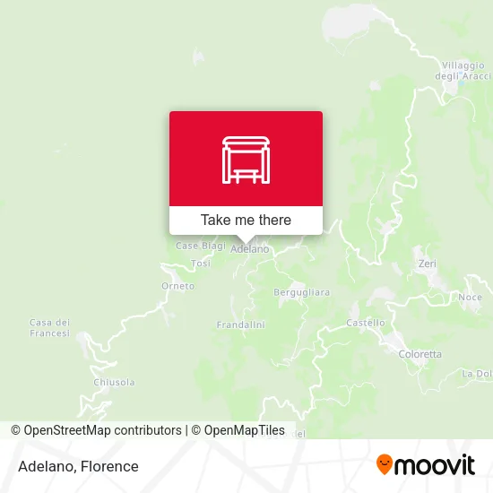Adelano map