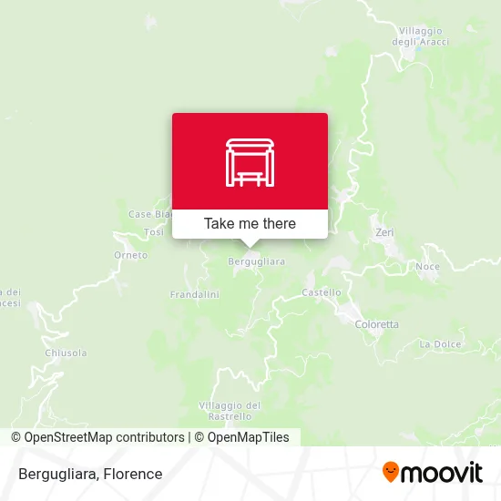 Bergugliara map