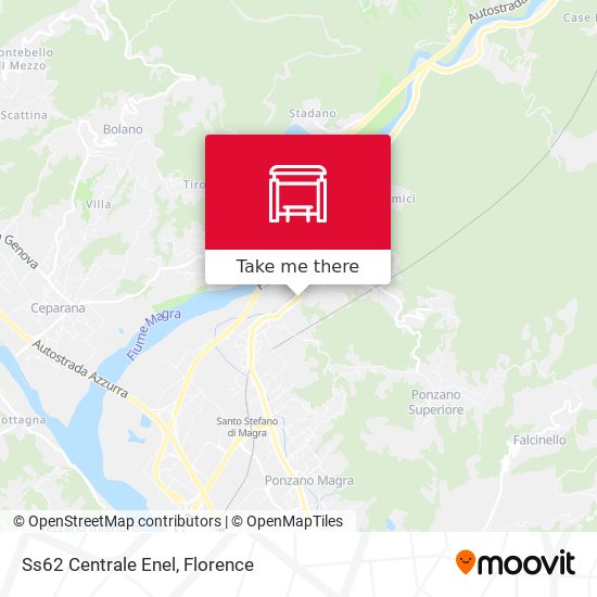 Ss62 Centrale Enel map