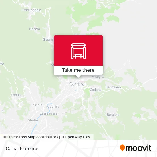Caina map