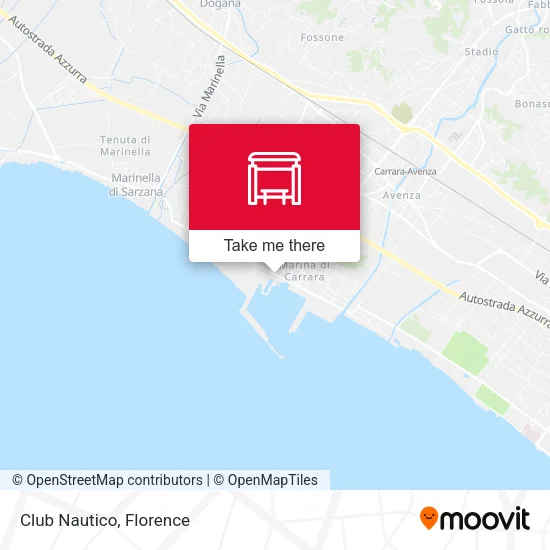 Club Nautico map