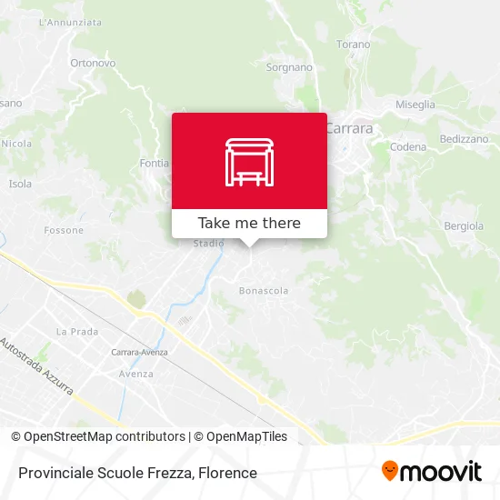 Provinciale Scuole Frezza map