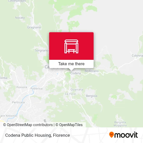 Codena Public Housing map