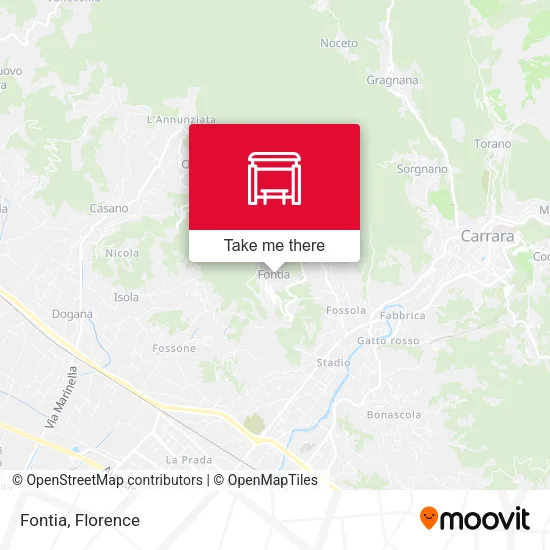 Fontia map