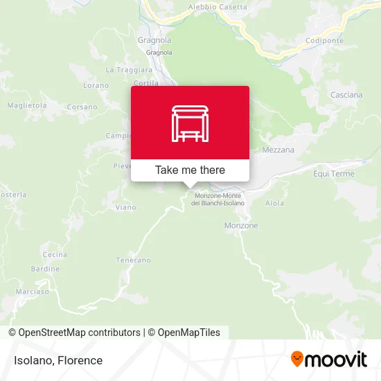 Isolano map
