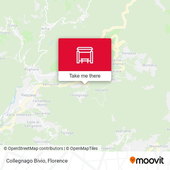 Collegnago Bivio map