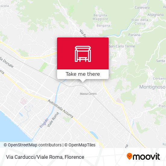 Via Carducci/Viale Roma map