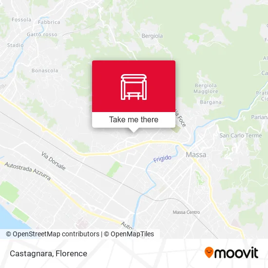 Castagnara map