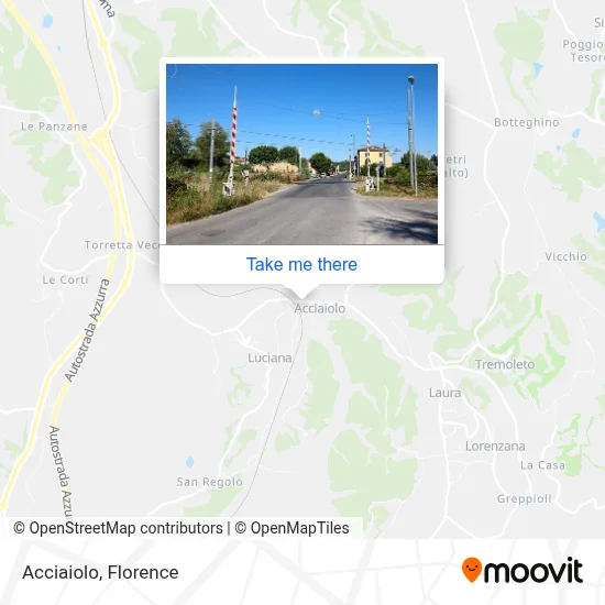 Acciaiolo map