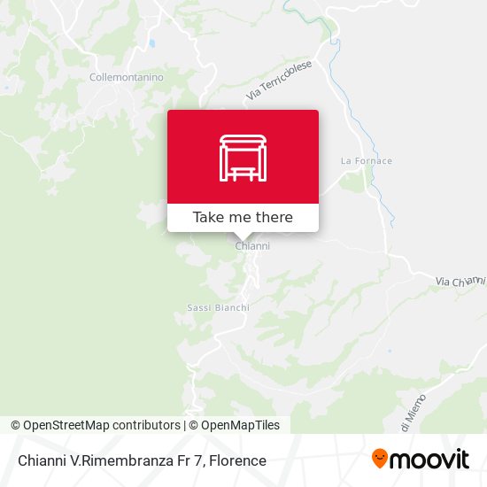 Chianni V.Rimembranza Fr 7 map
