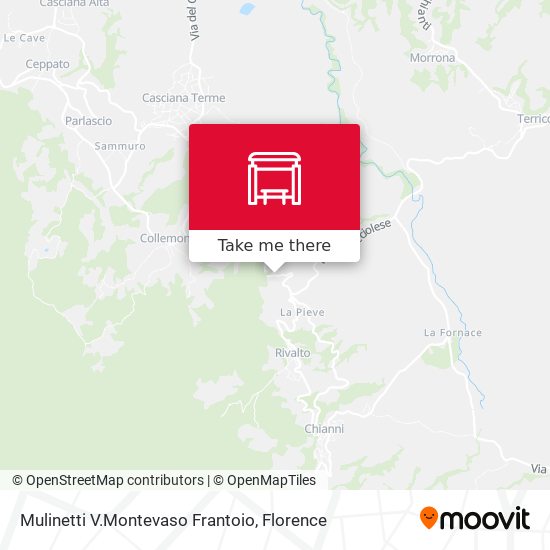 Mulinetti V.Montevaso Frantoio map