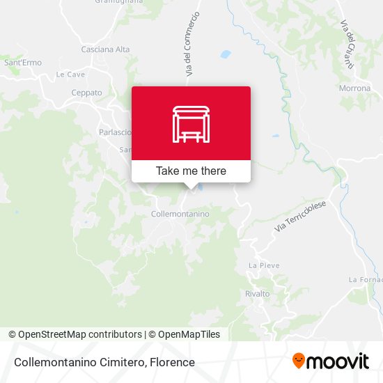 Collemontanino Cimitero map