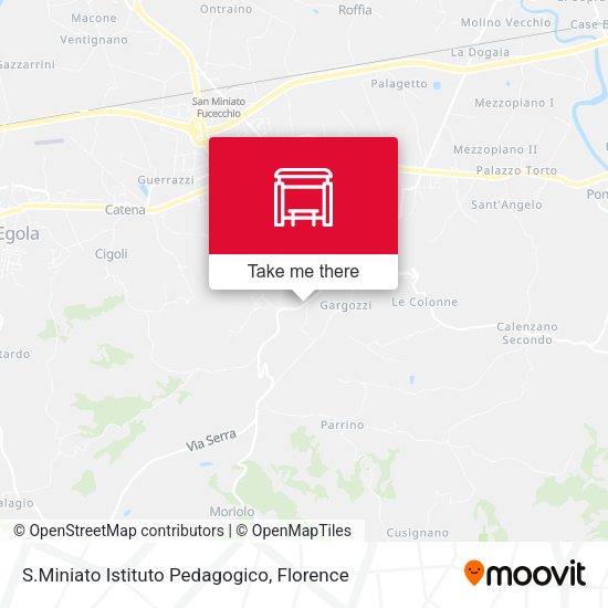 S.Miniato Istituto Pedagogico map