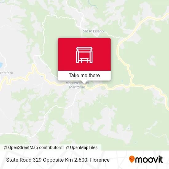 State Road 329 Opposite Km 2.600 map