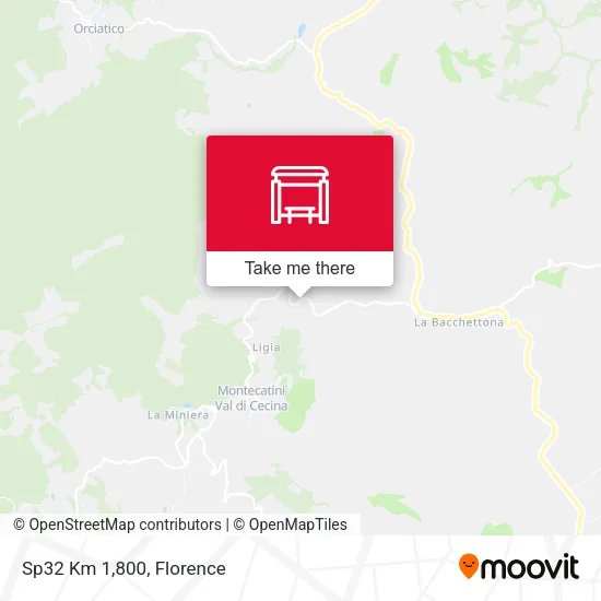 Sp32 Km 1,800 map