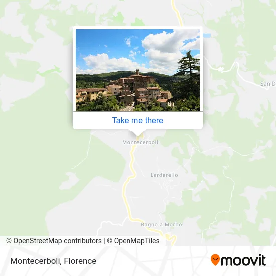 Montecerboli map