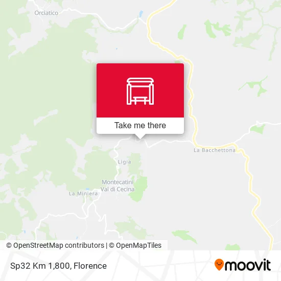 Sp32 Km 1,800 map