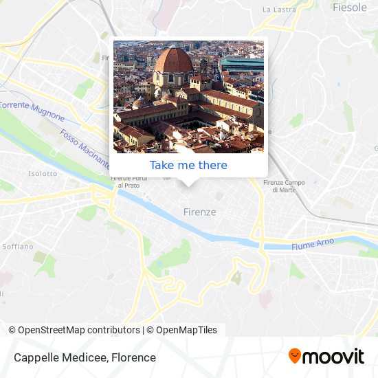 Cappelle Medicee map