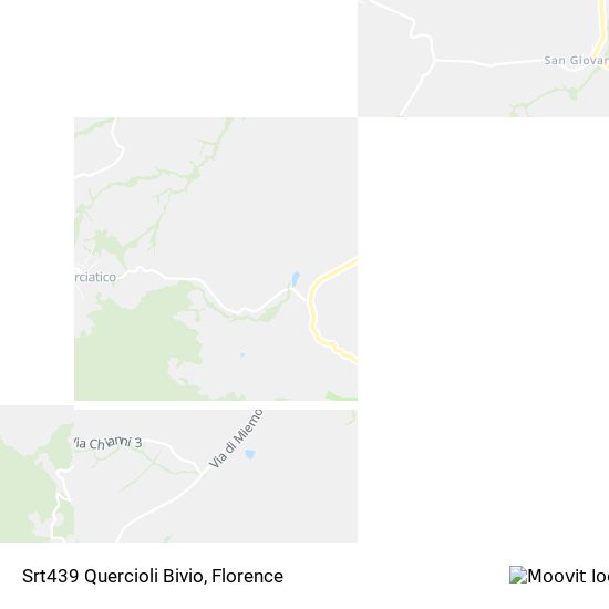 Srt439 Quercioli Bivio map