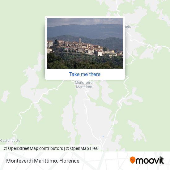 Monteverdi Marittimo map